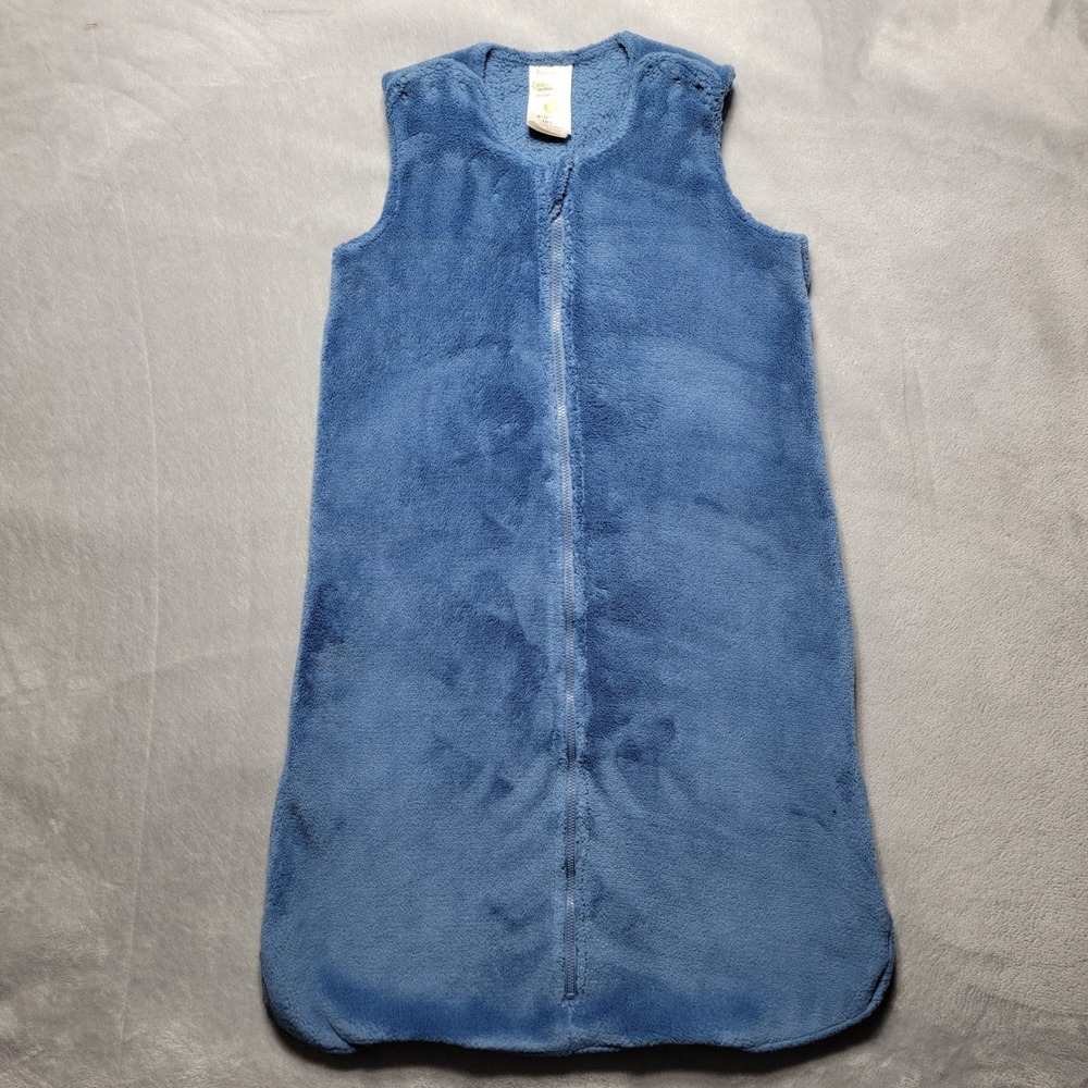 Gunamuna GunaPOD WONDERZIP Wearable Blanket Blue Fleece Sleep Sack 9-18M 1.6 TOG